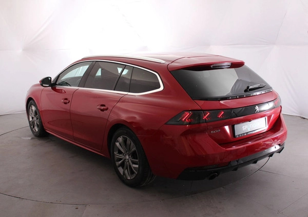 Peugeot 508 cena 97990 przebieg: 118934, rok produkcji 2019 z Głogów Małopolski małe 379